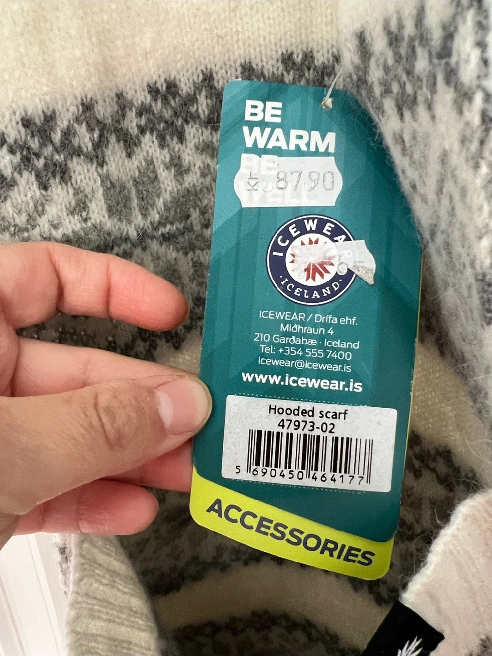 Icewear Scarf with Hood